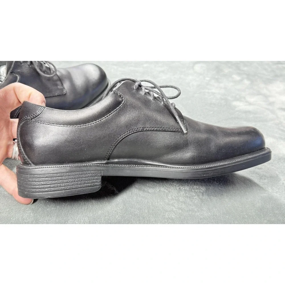 Rockport Shoes Mens Size 8.5 M Black Leather Derby Dress‎ Lace Up APM20311